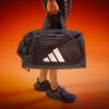 imageadidas Defender 5 Duffel Bag  Premium Duffle for Sports Gym amp TravelCrystal Linen BeigeTrace Khaki