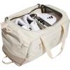 imageadidas Defender 5 Duffel Bag  Premium Duffle for Sports Gym amp TravelCrystal Linen BeigeTrace Khaki
