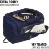 imageadidas Defender 5 Duffel Bag  Premium Duffle for Sports Gym amp TravelDark BlueRose Gold