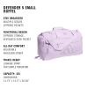 imageadidas Defender 5 Duffel Bag  Premium Duffle for Sports Gym amp TravelPowder Plum PurpleAurora Plum Purple