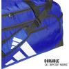 imageadidas Defender 5 Duffel Bag  Premium Duffle for Sports Gym amp TravelTeam Royal Blue