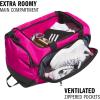 imageadidas Defender 5 Duffel Bag  Premium Duffle for Sports Gym amp TravelTeam Shock Pink 2