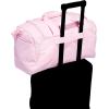 imageadidas Defender 5 Duffel Bag  Premium Duffle for Sports Gym amp TravelTrue PinkWhite