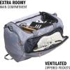 imageadidas Defender 5 Duffel Bag  Premium Duffle for Sports Gym amp TravelTwill GreyRose Gold