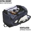 imageadidas Defender 5 Duffel Bag  Premium Duffle for Sports Gym amp TravelTwill Onix GreyBlack