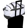 imageadidas Defender 5 Duffel Bag  Premium Duffle for Sports Gym amp TravelTwill WhiteBlack