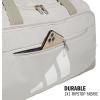 imageadidas Defender 5 Duffel Bag  Premium Duffle for Sports Gym amp TravelWonder Alumina GreyPutty Beige