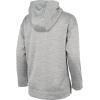 imageadidas Girls Badge of Sport Mlange Fleece Pullover HoodieMedium Grey Heather