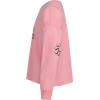imageadidas Girls Long Sleeve Waist Crew Tee TShirtSemi Spark Pink