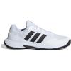 imageadidas Mens Gamecourt 2 M WhiteBlackSilver Metallic 105