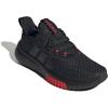 imageadidas Mens Kaptir 40 SneakersBlackBlackPure Ruby