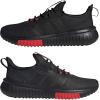 imageadidas Mens Kaptir 40 SneakersBlackBlackPure Ruby