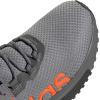 imageadidas Mens Kaptir 40 SneakersGreyImpact OrangeGrey