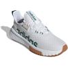 imageadidas Mens Kaptir 40 SneakersWhiteCollegiate GreenGum
