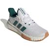 imageadidas Mens Kaptir 40 SneakersWhiteCollegiate GreenOff White