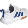 imageadidas Mens Kaptir 40 SneakersWhiteTeam Royal BlueBetter Scarlet