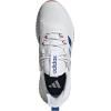 imageadidas Mens Kaptir 40 SneakersWhiteTeam Royal BlueBetter Scarlet