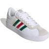 imageadidas Mens VL Court 30 ShoeWhiteDark GreenPower Red