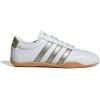imageadidas Womens Grand Court Lo SneakersCrystal WhiteCyber MetallicGum