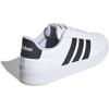 imageadidas Womens Grand Court Lo SneakersWhiteBlackWhite