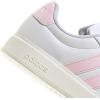 imageadidas Womens Streettalk Lace Up Sneakers Shoes Casual  WhiteWhiteClear PinkWhite
