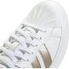 imageadidas Womens Streettalk Lace Up Sneakers Shoes Casual  WhiteWhiteCyber MetallicWhite