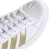 imageadidas Womens Streettalk Lace Up Sneakers Shoes Casual  WhiteWhiteGold MetallicWhite