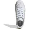 imageadidas Womens Streettalk Lace Up Sneakers Shoes Casual  WhiteWhiteLinen GreenWhite