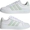 imageadidas Womens Streettalk Lace Up Sneakers Shoes Casual  WhiteWhiteLinen GreenWhite