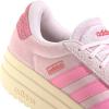 imageadidas Womens Vl Court Bold SneakerClear PinkBliss PinkBetter Scarlet