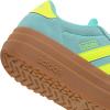 imageadidas Womens Vl Court Bold SneakerFlash AquaLucid LemonGum