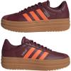 imageadidas Womens Vl Court Bold SneakerMaroonPure Ruby