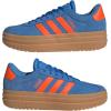 imageadidas Womens Vl Court Bold SneakerRay BlueImpact OrangeGum