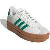imageadidas Womens Vl Court Bold SneakerWhiteCourt GreenGold Metallic