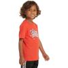 imageadidas babyboys Short Sleeve Patriotic USA Flag Logo TeeBright Red