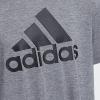 imageadidas babyboys Short Sleeve Patriotic USA Flag Logo TeeCharcoal Grey Heather