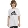 imageadidas babyboys Short Sleeve Patriotic USA Flag Logo TeeWhite