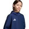 imageadidas boys Entrada 26 All Weather JacketTeam Navy BlueWhite