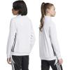 imageadidas boys Tiro 25 Essentials Training Track TopWhiteBlack