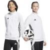 imageadidas boys Tiro 25 Essentials Training Track TopWhiteBlack