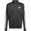imageadidas mens Essentials Warmup 3stripes Track TopBlack