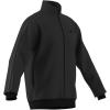 imageadidas mens Essentials Warmup 3stripes Track TopBlackBlack