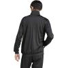 imageadidas mens Essentials Warmup 3stripes Track TopBlackBlack
