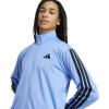 imageadidas mens Essentials Warmup 3stripes Track TopBlue Fusion