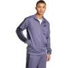 imageadidas mens Essentials Warmup 3stripes Track TopPreloved Violet