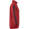 imageadidas mens Essentials Warmup 3stripes Track TopPure Ruby