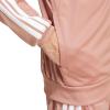 imageadidas mens Essentials Warmup 3stripes Track TopWarm Clay