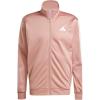 imageadidas mens Essentials Warmup 3stripes Track TopWarm Clay
