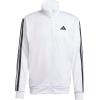 imageadidas mens Essentials Warmup 3stripes Track TopWhite