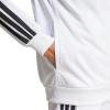 imageadidas mens Essentials Warmup 3stripes Track TopWhite
